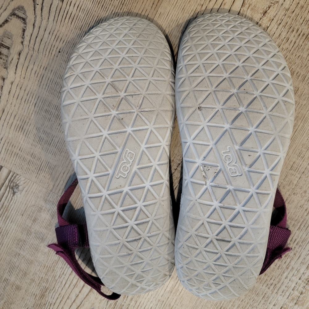 Teva Terra Float Livia Dark Purple Sandals - Women's Size 9 - Picture 4 of 7